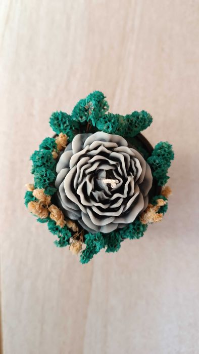 Декоративен свещник лице поставка за свещ чаена