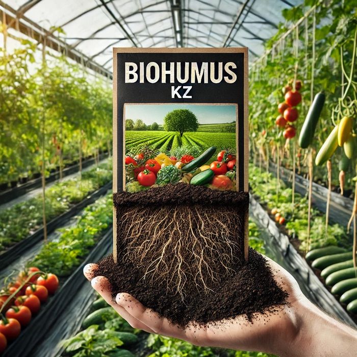 Биогумус // Тыңайтқыш // Құнар // Қара топырақ // Чернозем