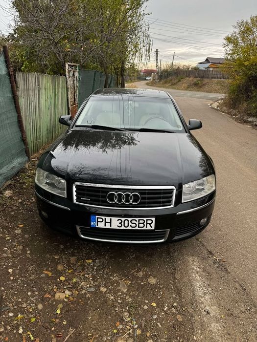 Dezmembrez Audi A8 d3 3.0 ASB/volan mahon/cutie/egr/usi/capotă/STOPURI/motor/faruri bi-xenon/aripi/perne/turbo/convertizor/statie bose/oglinzi/trager