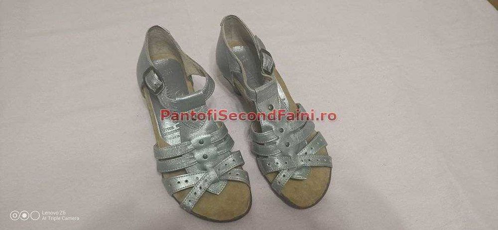 Sandale trendy full piele de la GREEN WALKING marimea 37