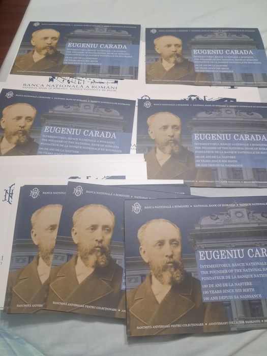 Bancnota aniversare Eugeniu Carada