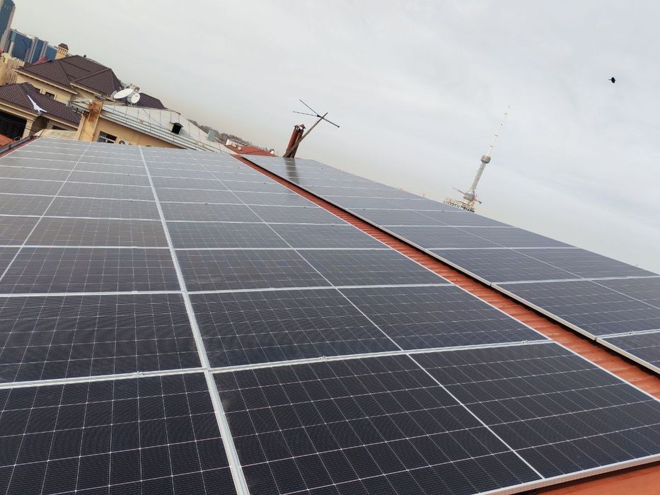 Солнечных панелей установка под ключ, техническое обслуживание