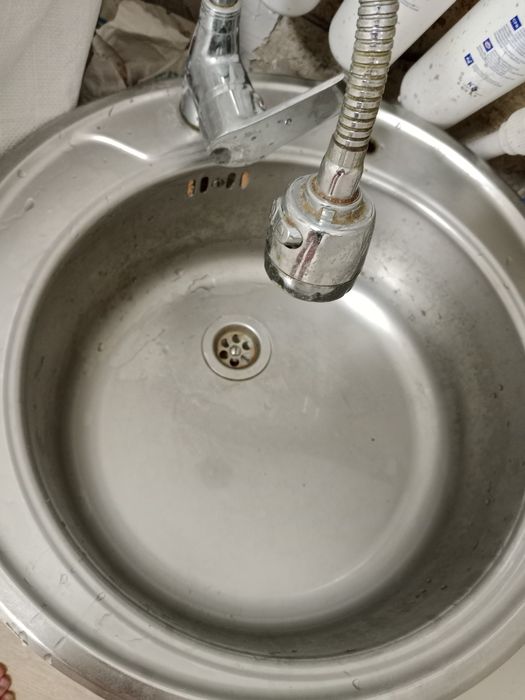 Мойка с смесителем