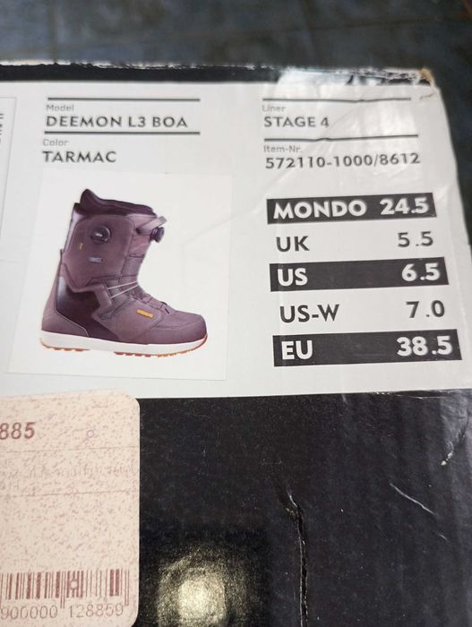 Сноуборд обувки от board shop, модел: deluxe deemon L3 boa