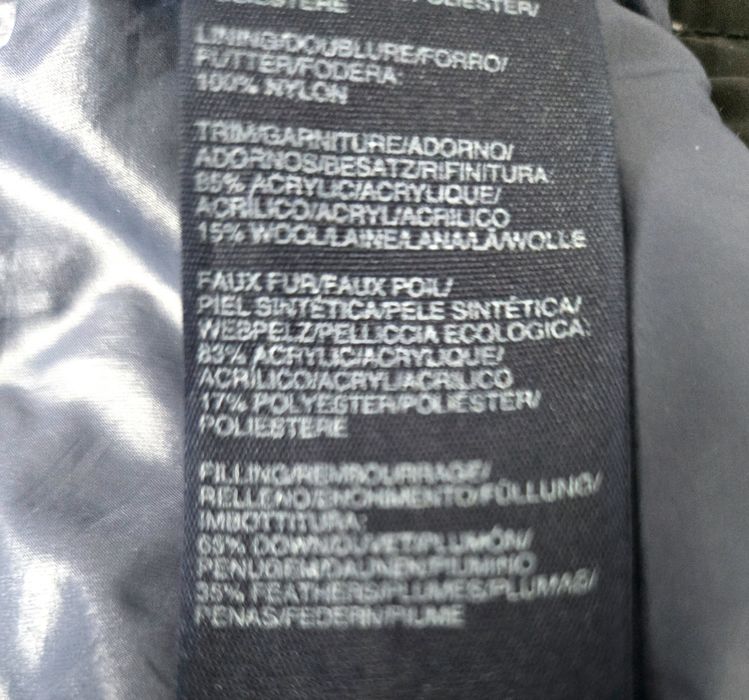 Haina dama, impermeabila,puf,Tommy Hilfiger ,M