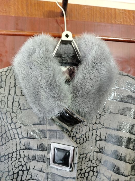 Осенняя дубленка