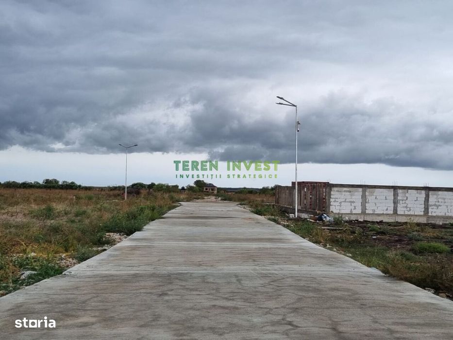 DN4 Popești -Frumușani -  Vânzare teren 500 mp