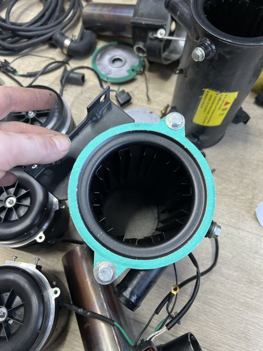 ПЖД мокрый автономка вентилятор 24 вольта