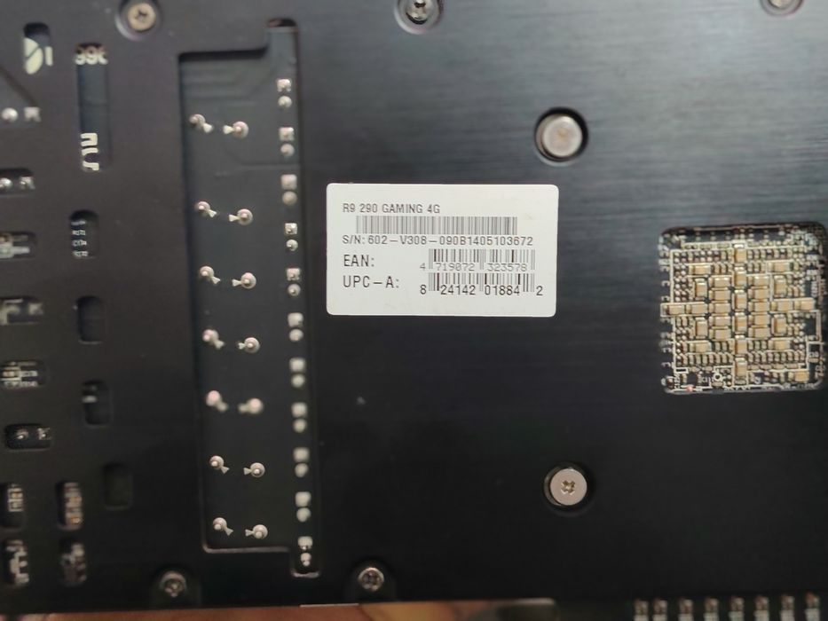 Продам видеокарту R9 290 4gb Msi