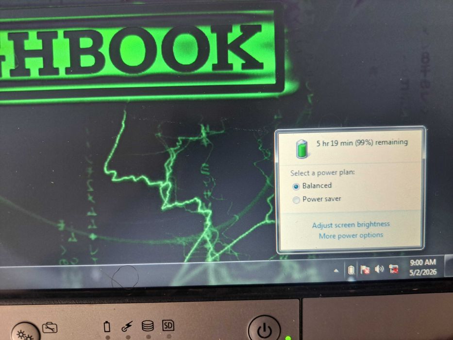 Laptop/tabletă militară Panasonic Toughbook CF-D1 MK1 (touchscreen) pentru diagnoză auto, totul gata configurat!