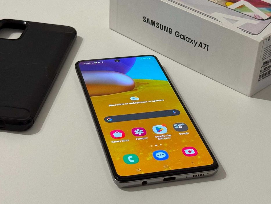 Бартер! Samsung Galaxy A71 Prism Silver (Бял)