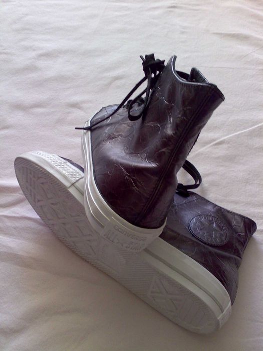 Кецове  Converse All Star от естествена кожа