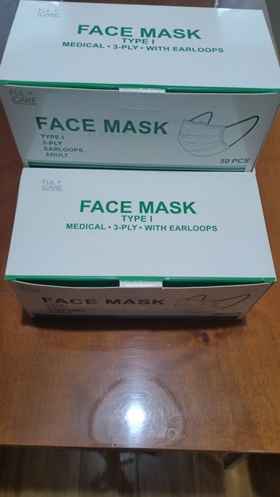 Медицинские маски 2 пачки