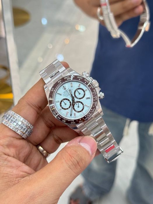 Rolex Daytona Platinum Baguette