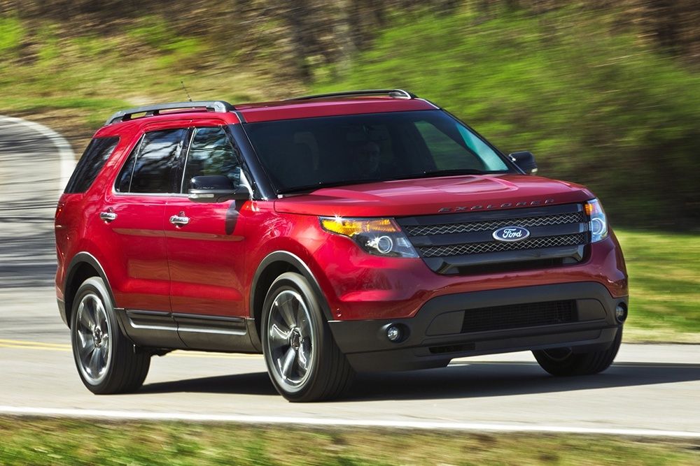 Ford explorer передний бампер