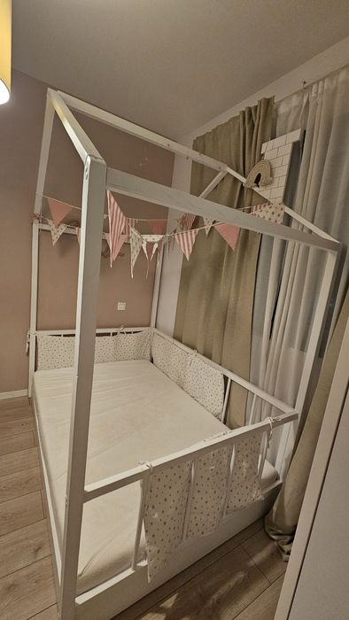 Pat dormitor copii tip CASUTA