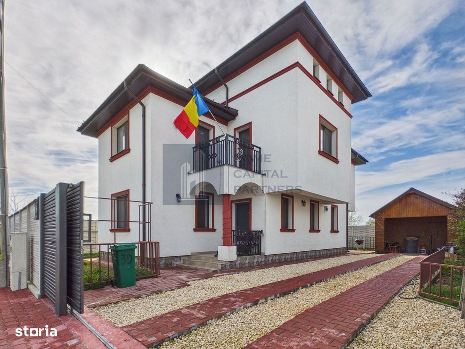 Casă individuală 5 camere | Cornetu, Ilfov | 120 mp utili | Teren 357