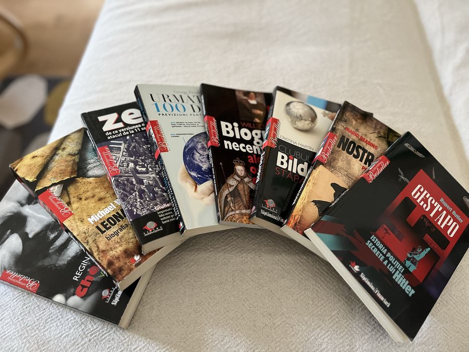 8 carti - biografii International Bestseller