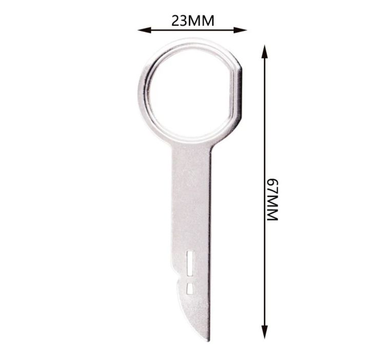 Куки щипки за демонтиране на радио и навигация за Audi Mercedes Пежо