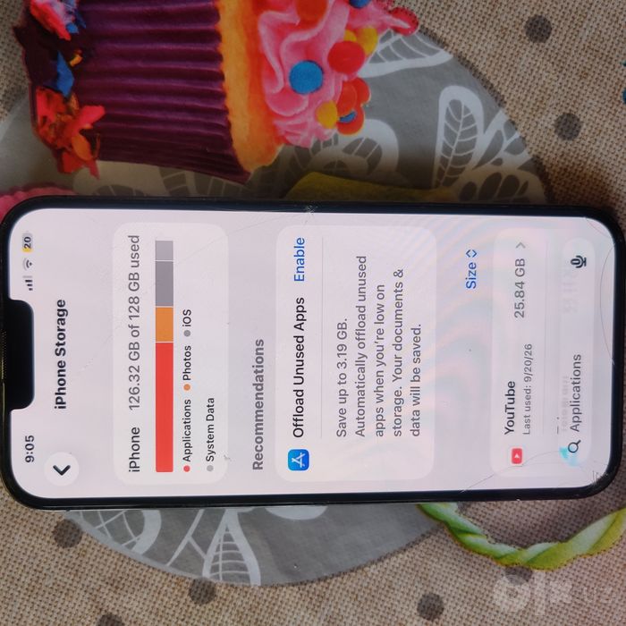 I phone 13 pro max 128 gb sotiladi 500$ original