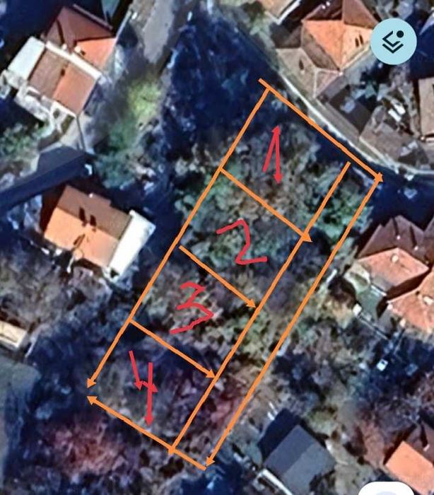 Парцел място 770кв.м. в с.Цар Калоян до Гълъбово, регулация, ток, вода