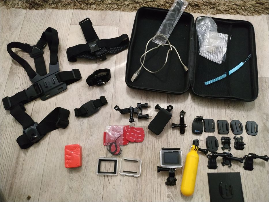 Go pro 4 silver с кучей ништяков!!!