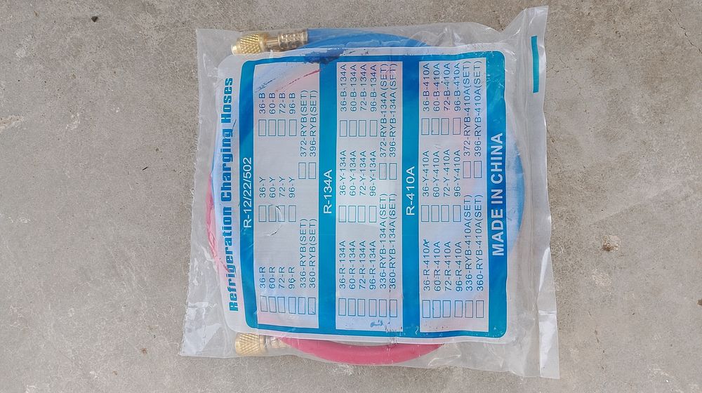 Furtunuri hvac r134a adaptor r410/r32 aer conditionat frigotehnie