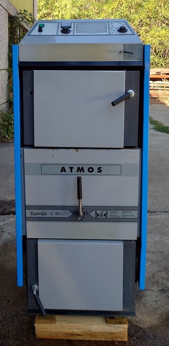 Котел на твърдо гориво Атмос/Atmos Combi  C40 s