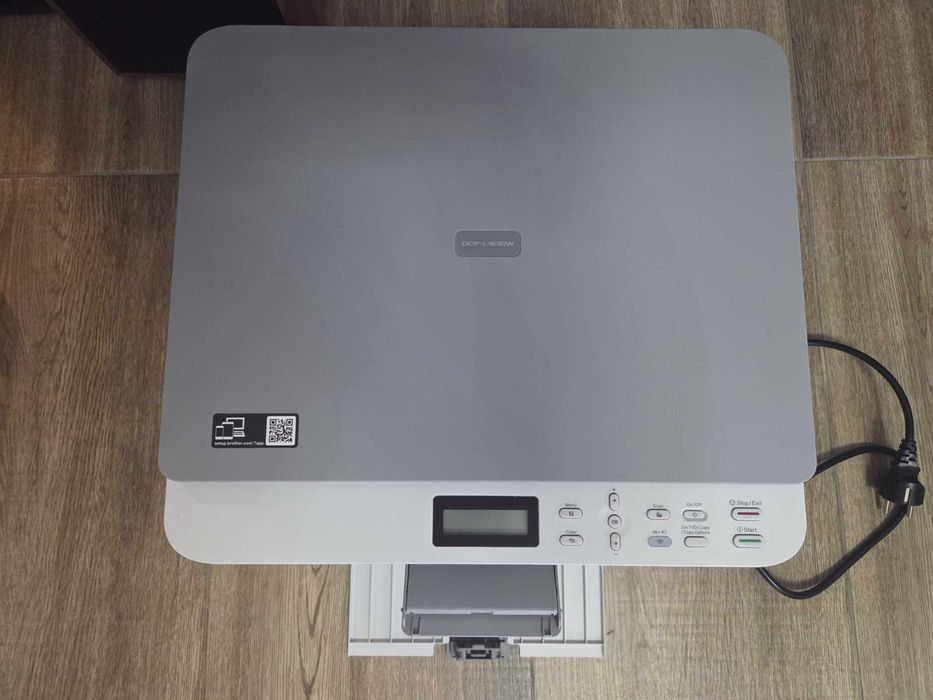 Multifunctional laser monocrom Brother DCPL1630W A4, USB, Wireless, Retea [DCPL1630WYJ1]