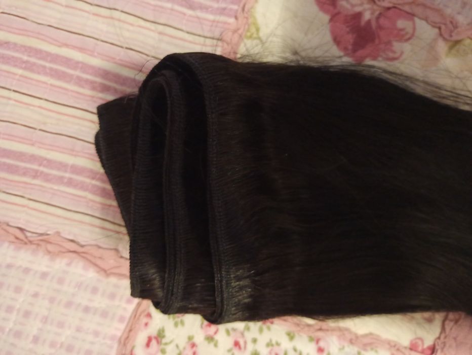 Естествена Бразилска коса.    120гр.   60см.дълга.