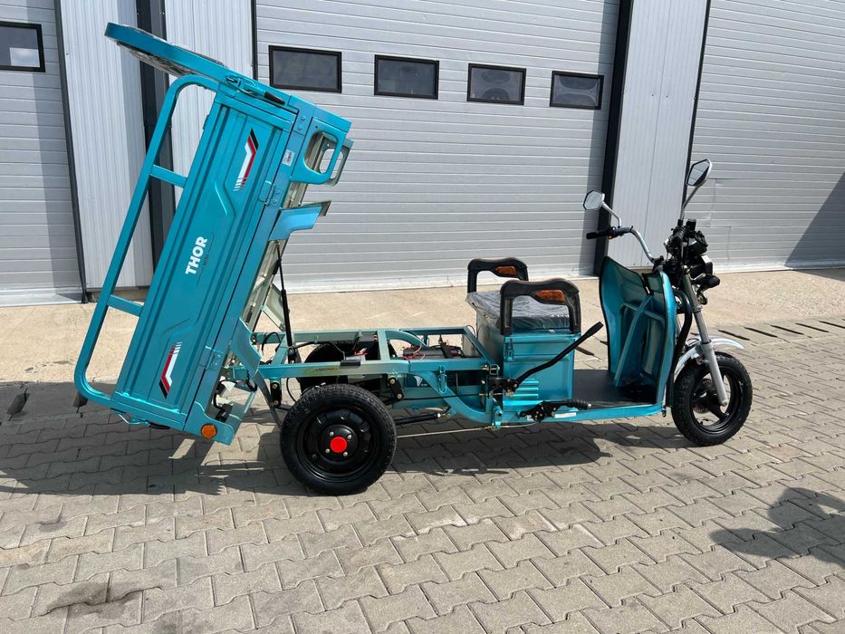 Tricicleta noua Thor MINI-1 electrica cu bena Agramix 500W
