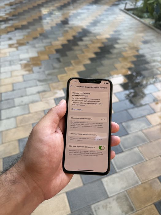 Iphone xs ayfon xs 64gb GOLD tel ideal sotiladi aybi yo face ishlidi