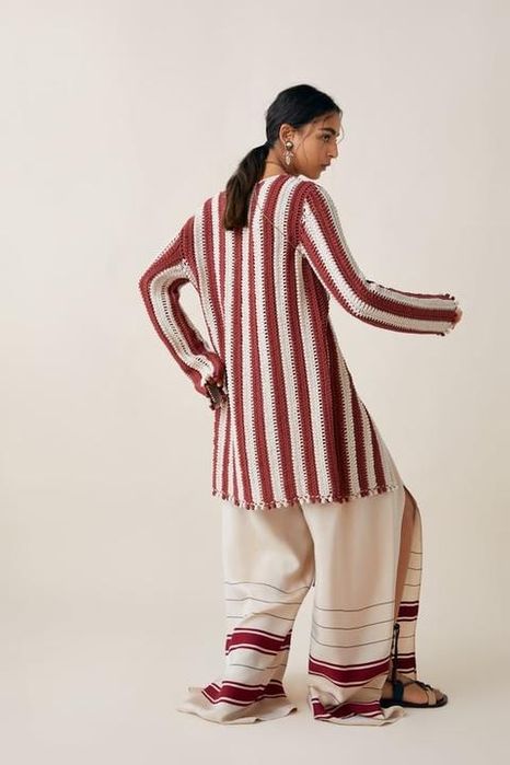 Cardigan croșetat Zara Studio