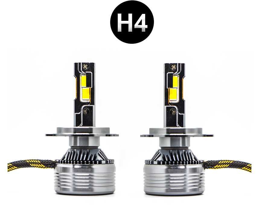 30 000lm Комплект LED Крушки H7 H1 H4 H8 H9 H11