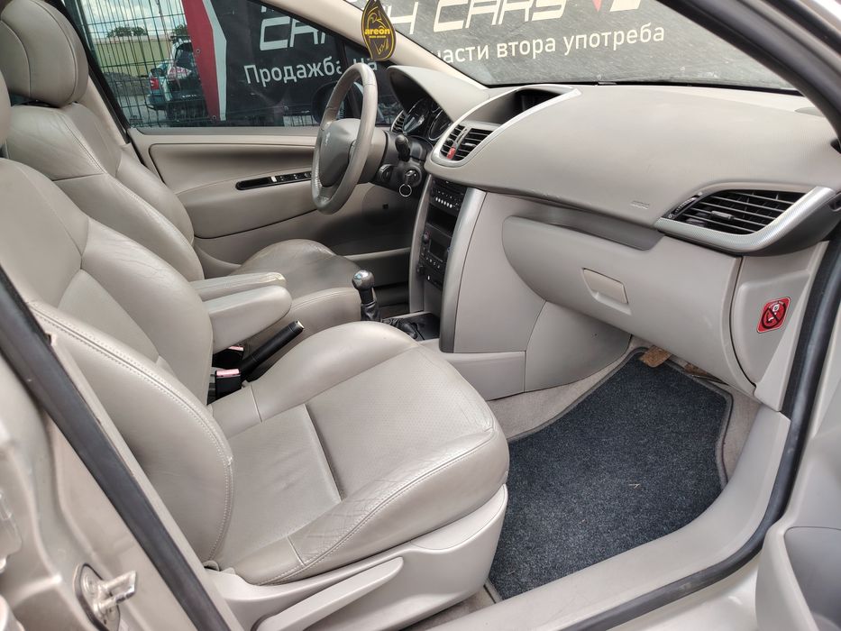 Пежо 207 1.6 бензин 120 к.с. / Peugeot 1.6i 120 hp НА ЧАСТИ