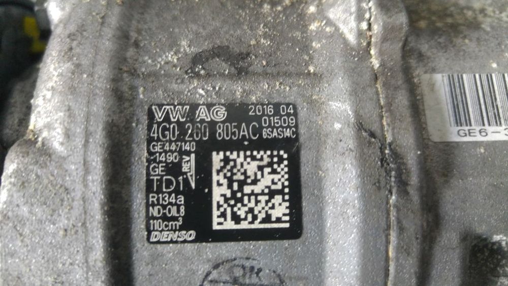 compresor ac 2.0 tdi audi a4 b8 a6 4g c7 q5 4g0260805ac