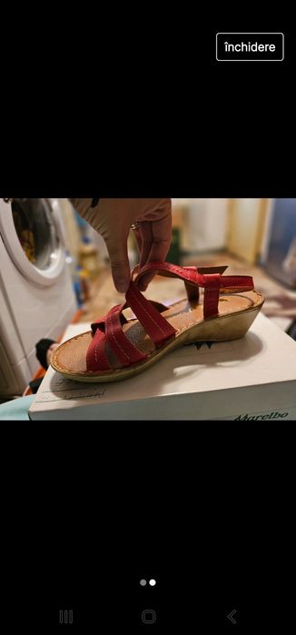 Sandale piele naturala