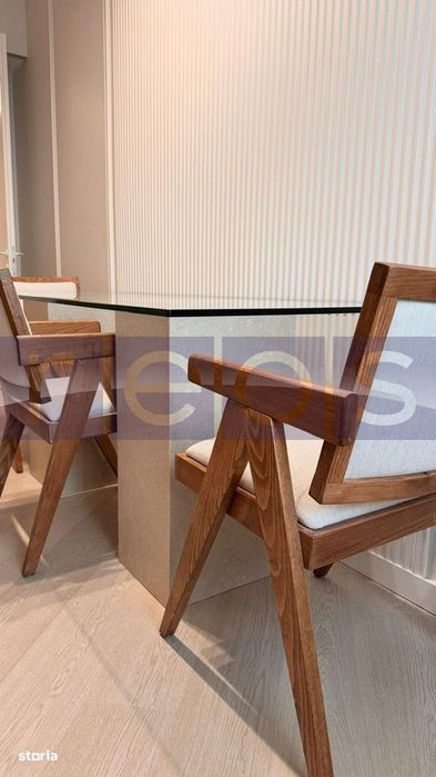 Cortina North | Inchiriere | 2 Camere | Mobilat-Utilat Lux | Parcare |