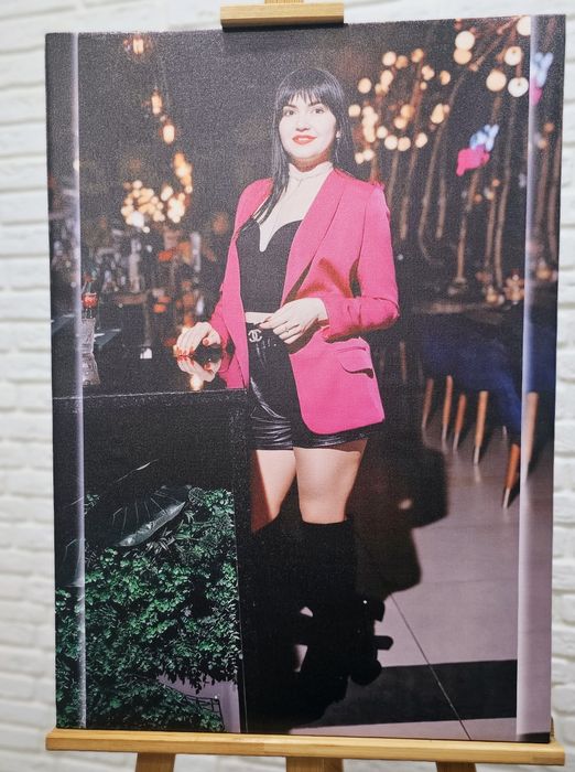 Печать фото на холсте