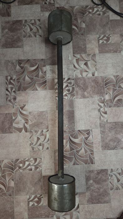 Штанга қолдан жасалған