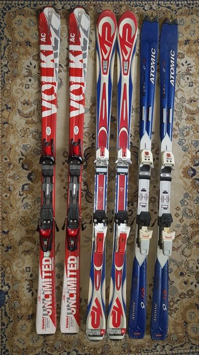 Ски Volkl Atomic и K2 перфектно състояние