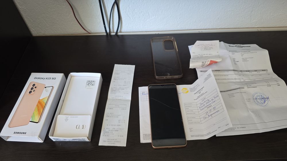 Samsung Galaxy A33 5G 128GB dual sim A336 Праскова