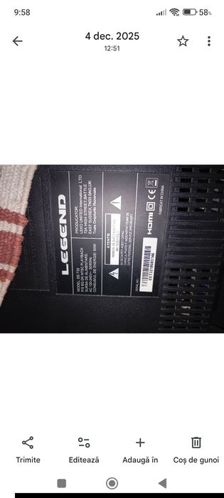 vand  trei plasme si un  subufar    pentru piese   toate