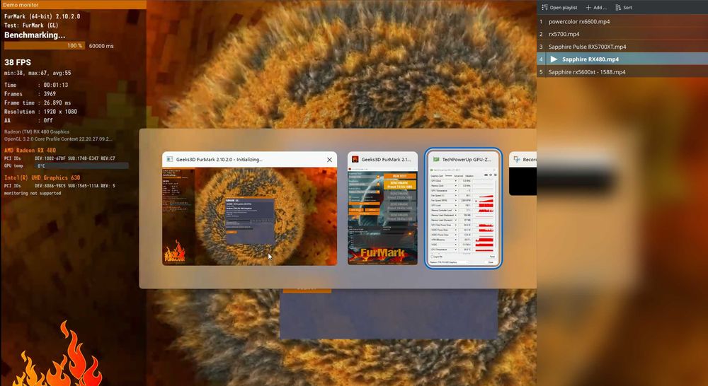 Sapphire NITRO+ RX 480 OC 8GB - DEFECTĂ