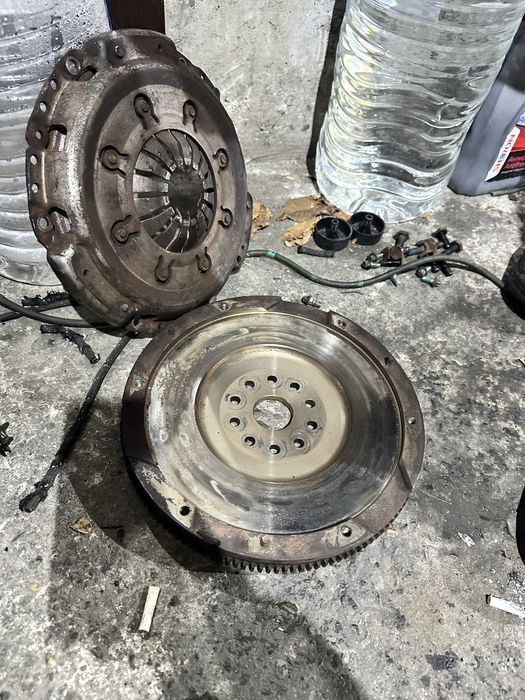 Опел вектра С дизел 2.2 двигател на части със счупен коляно вал