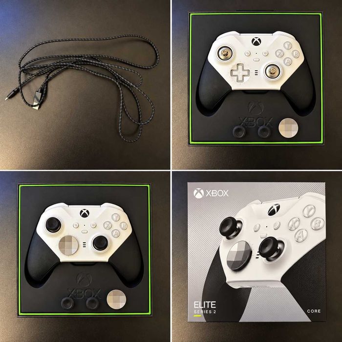 Контролер Xbox Elite Wireless Controller Series 2 Core Бял