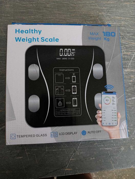 Умные напольные весы с Bluetooth, до 180 кг (новые)