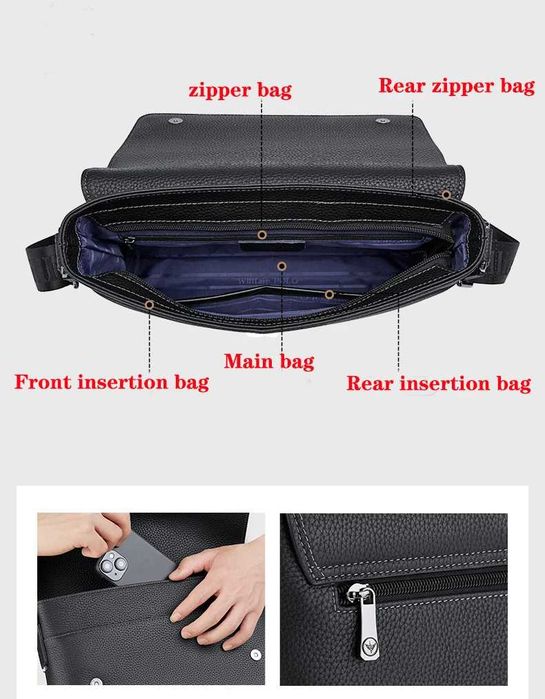 Мъжка чанта през рамо WILLIAMPOLO