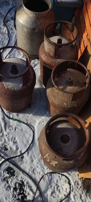 Газовый баллон 4 шт