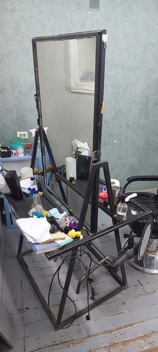 Кузгу ойна  икки томонлама ойна Сартарошлар учун  ДВУСТОРОННЯЯ ЗЕРКАЛА